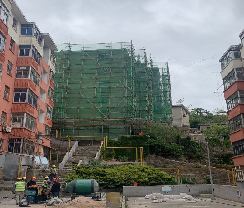 连云区老街院墙路7号楼改造加固工程
